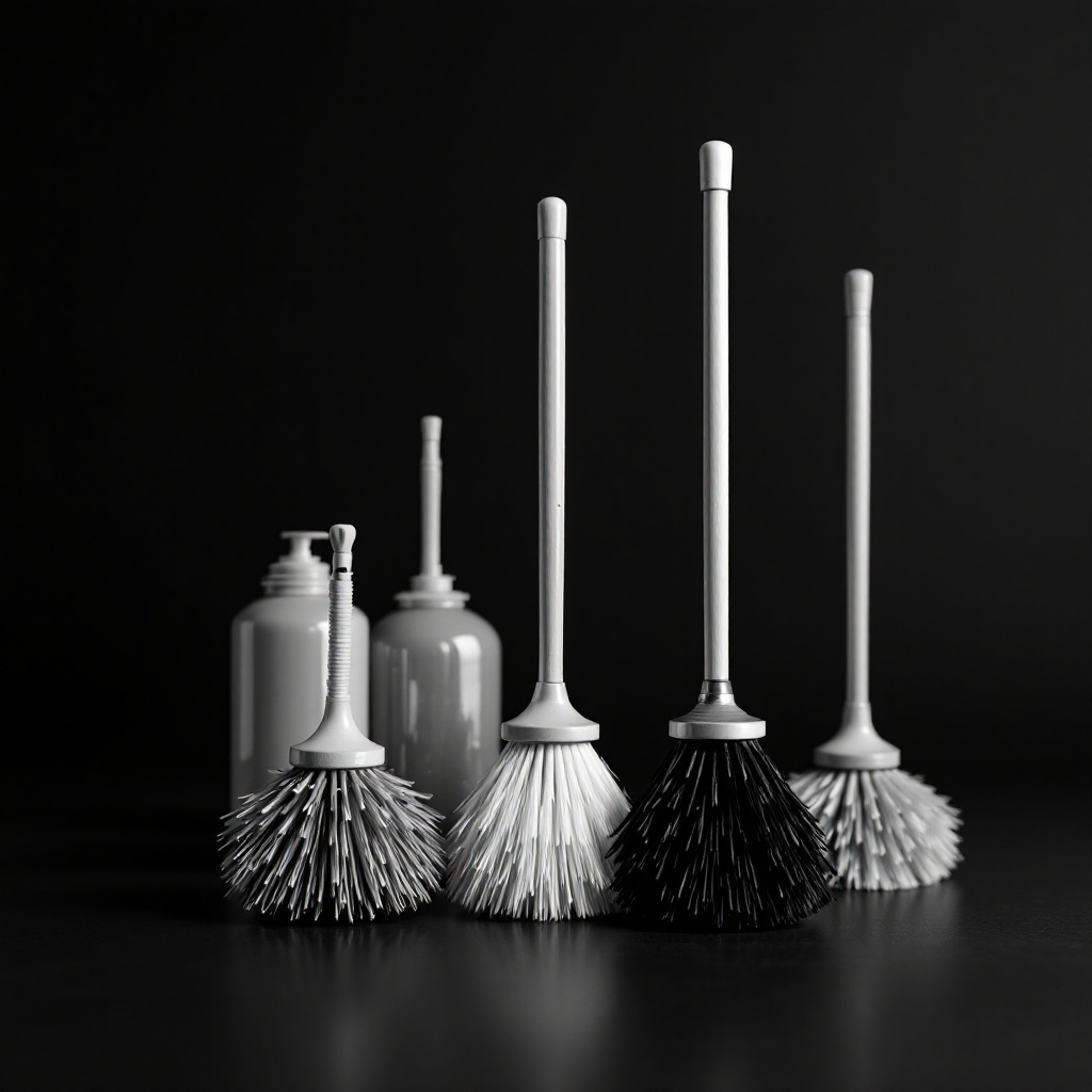 toilet brushes