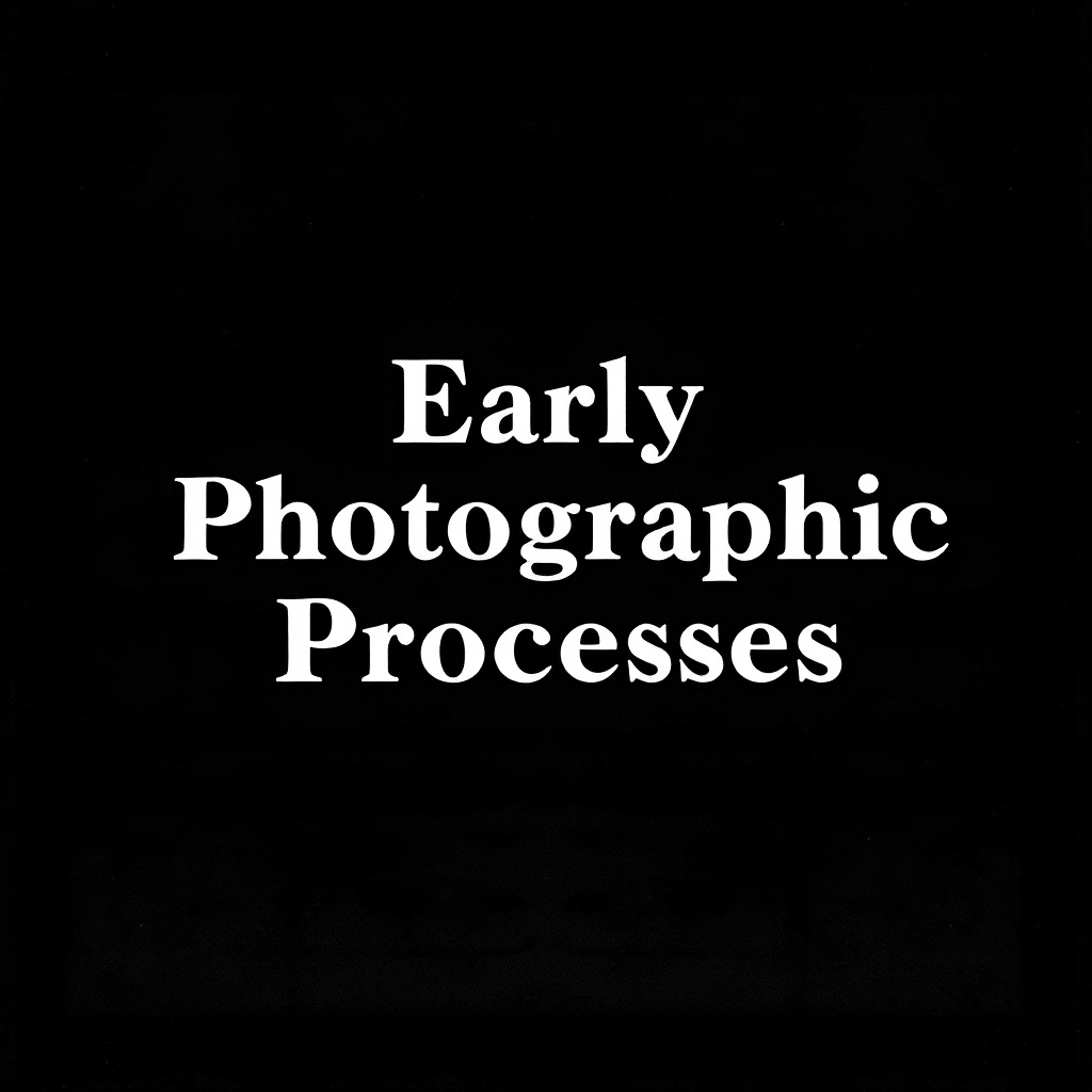 Early Photographic Processes