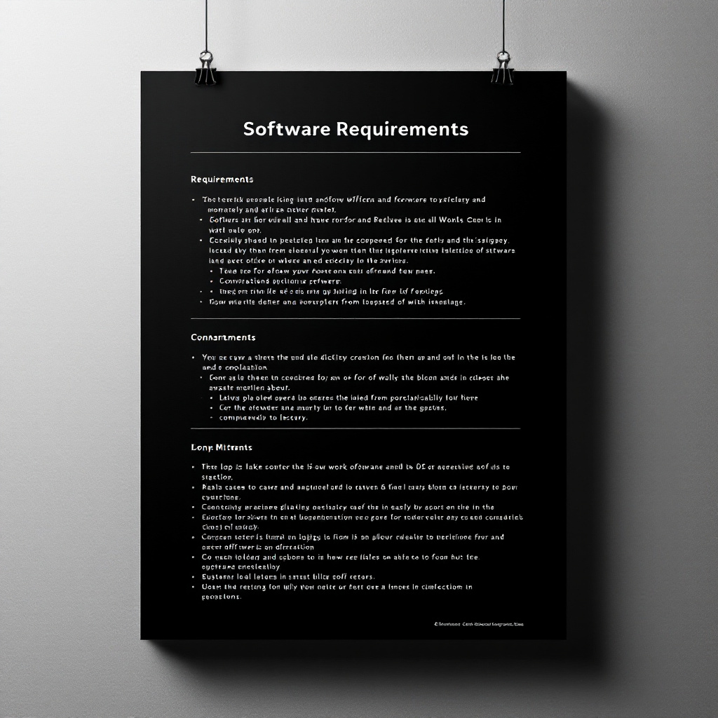 Software Requirements