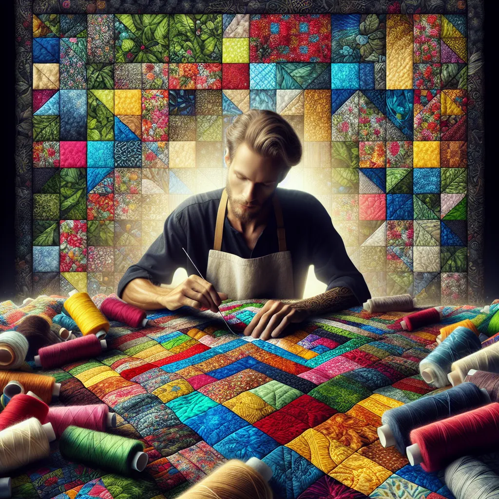 quilt-making