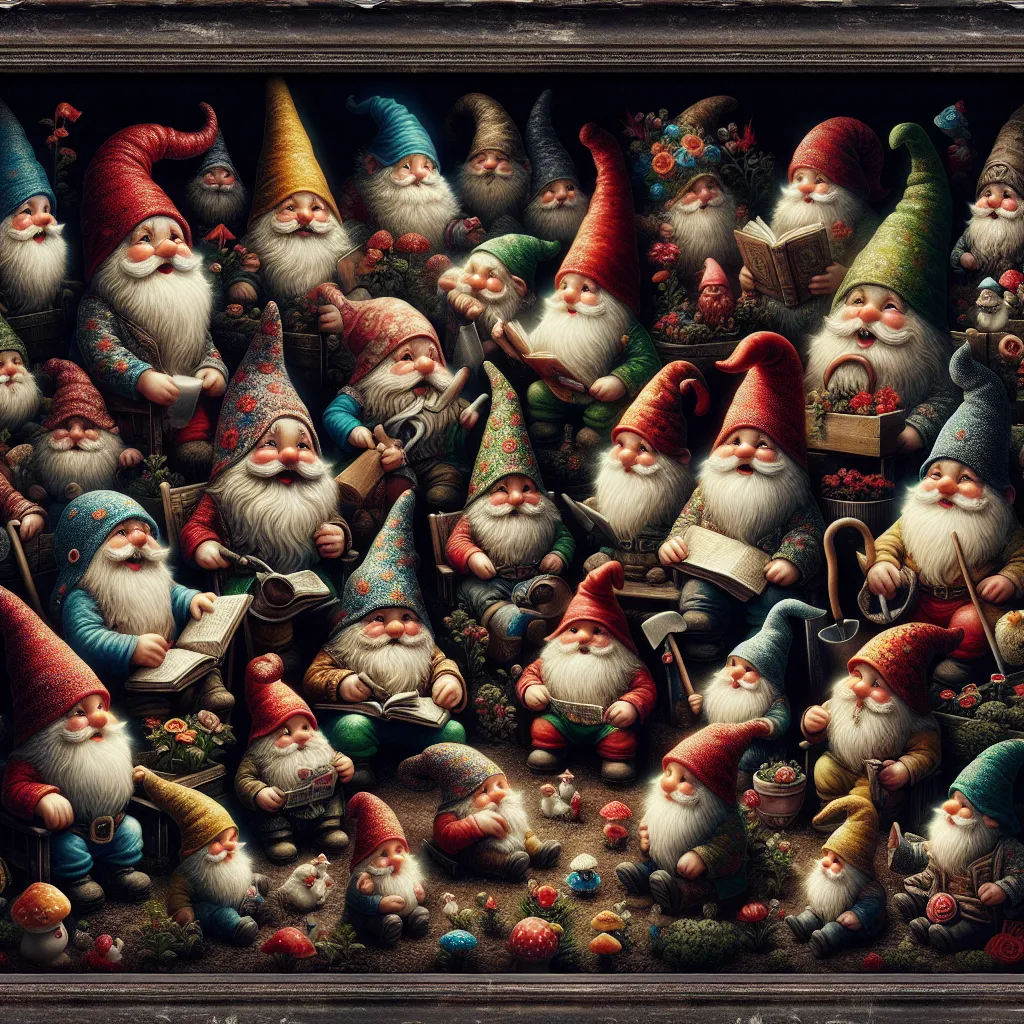 garden gnomes