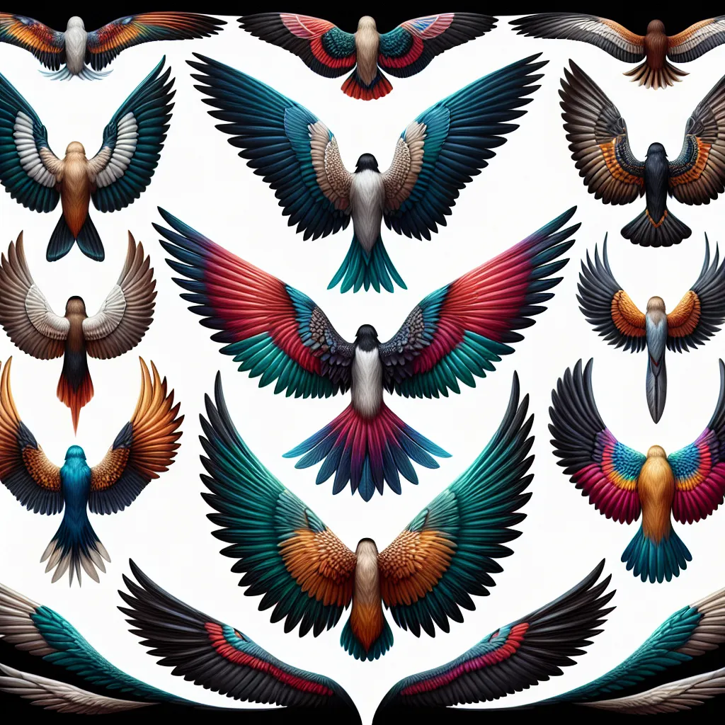 wings of birds