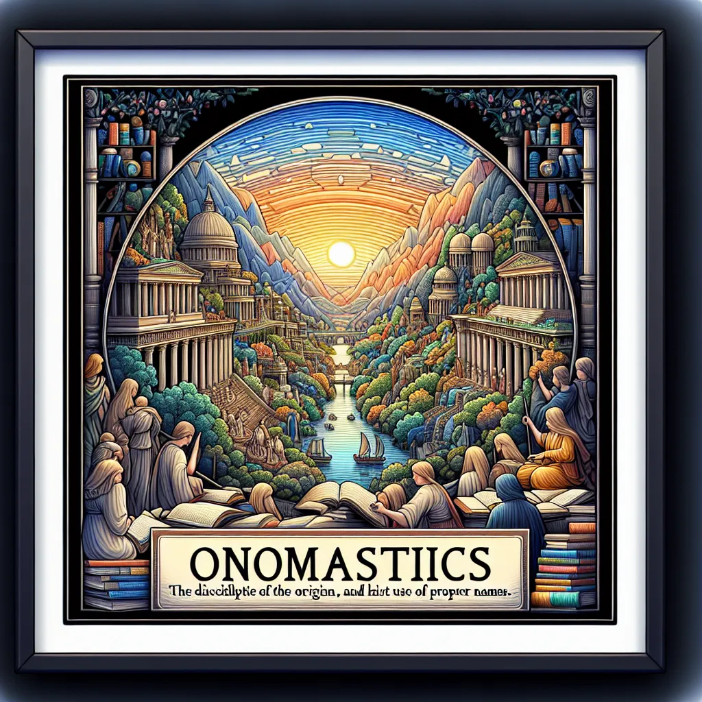 Onomastics