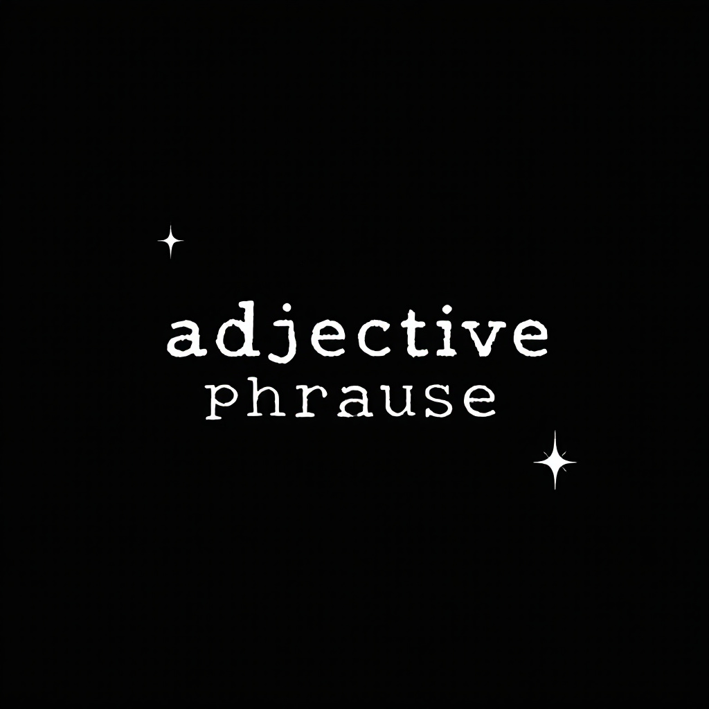 Adjective Phrase