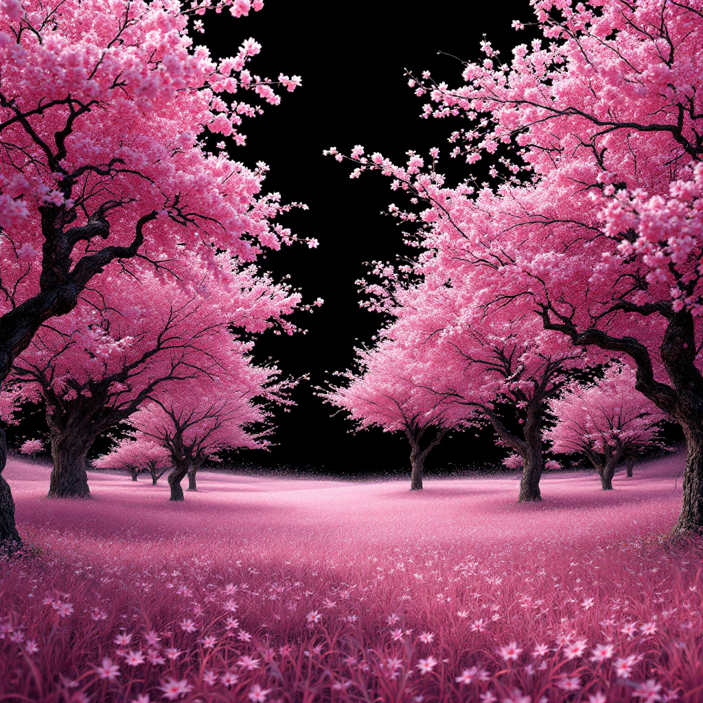 Cherry trees