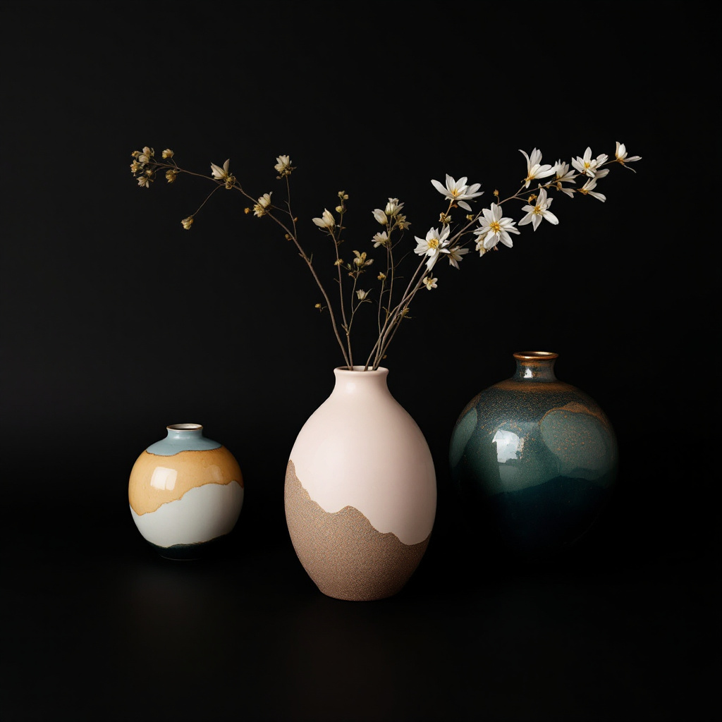 ceramic vases