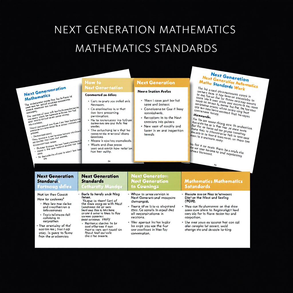 Next Generation Mathematics Standards