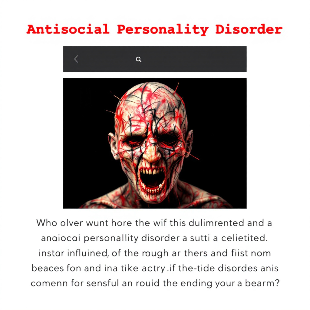 Antisocial Personality Disorder