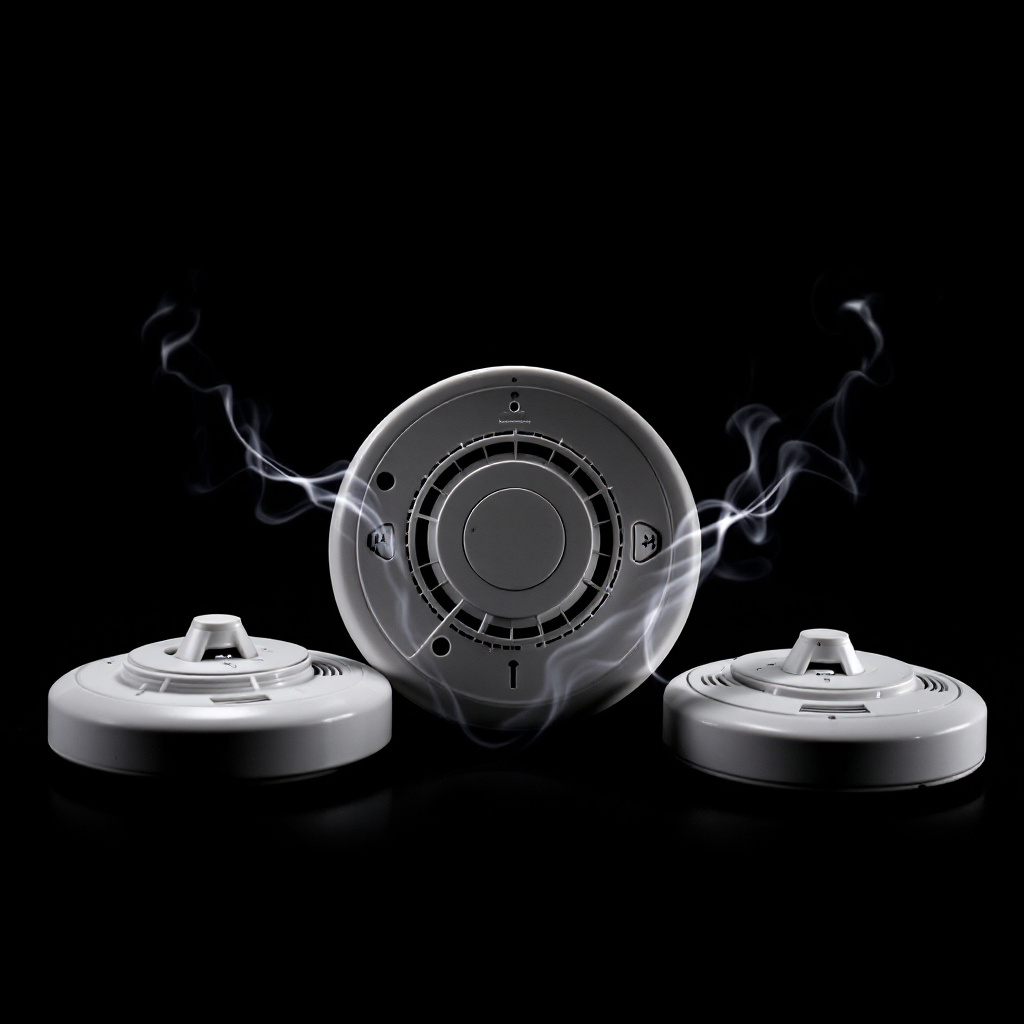 photoelectric smoke alarms