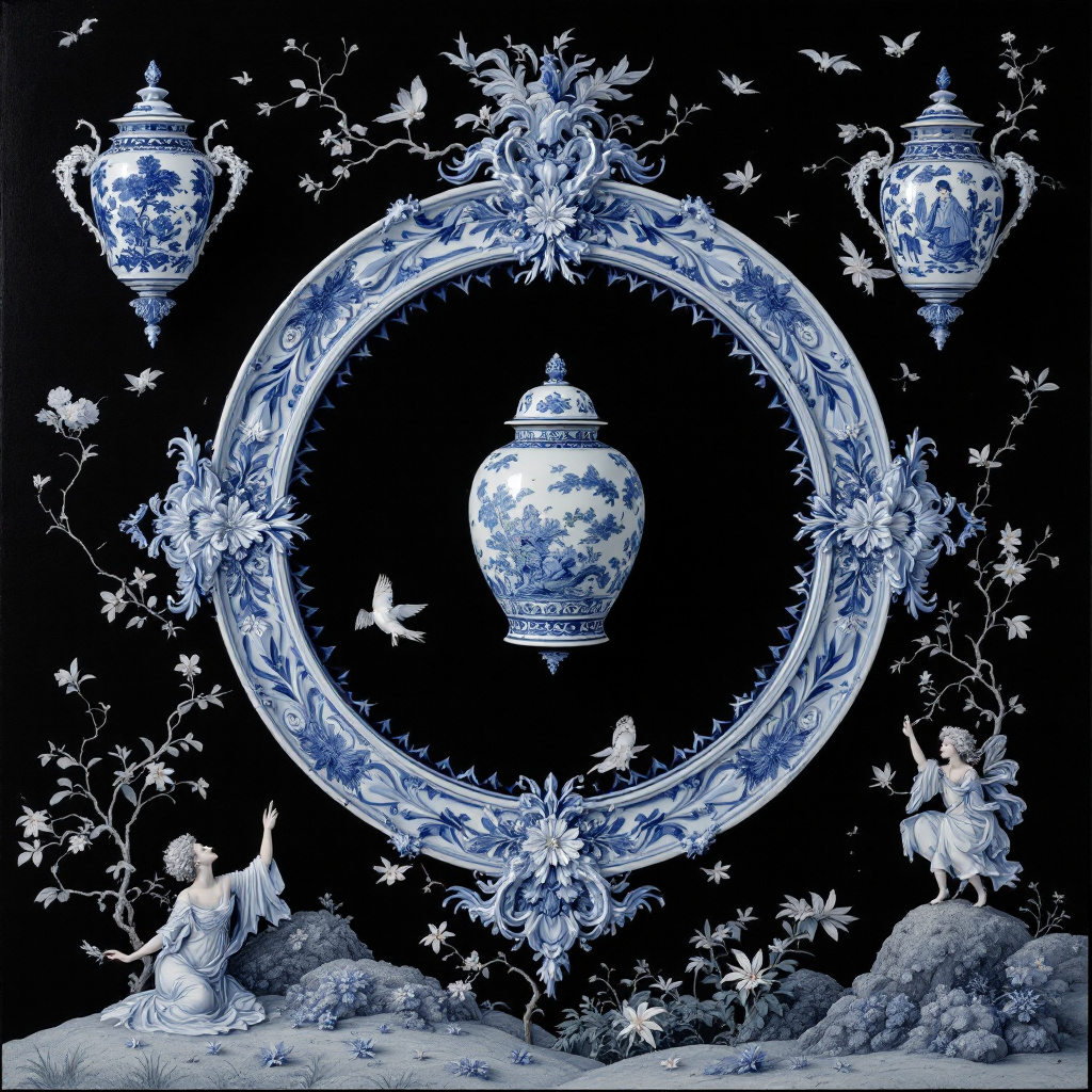 blue and white porcelain