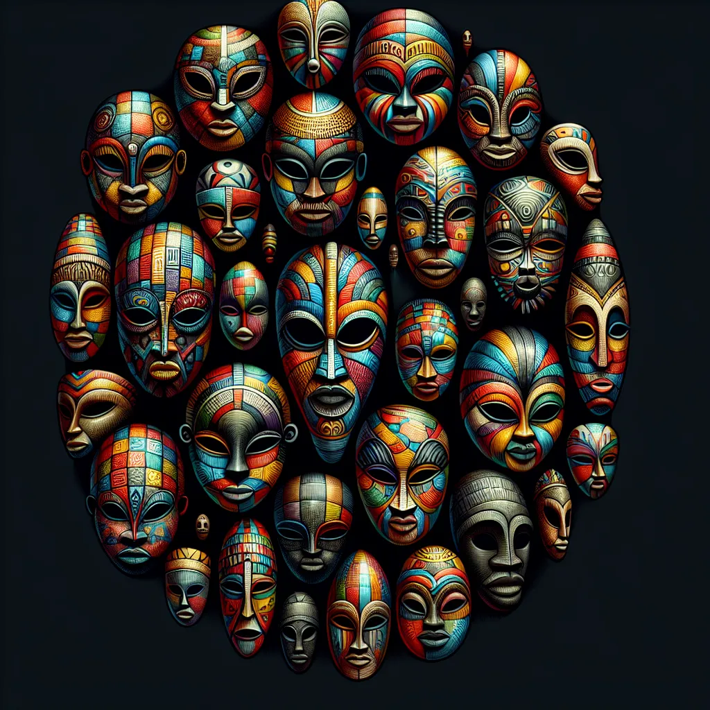 African masks