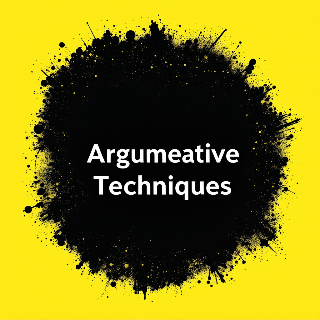 Argumentative Techniques