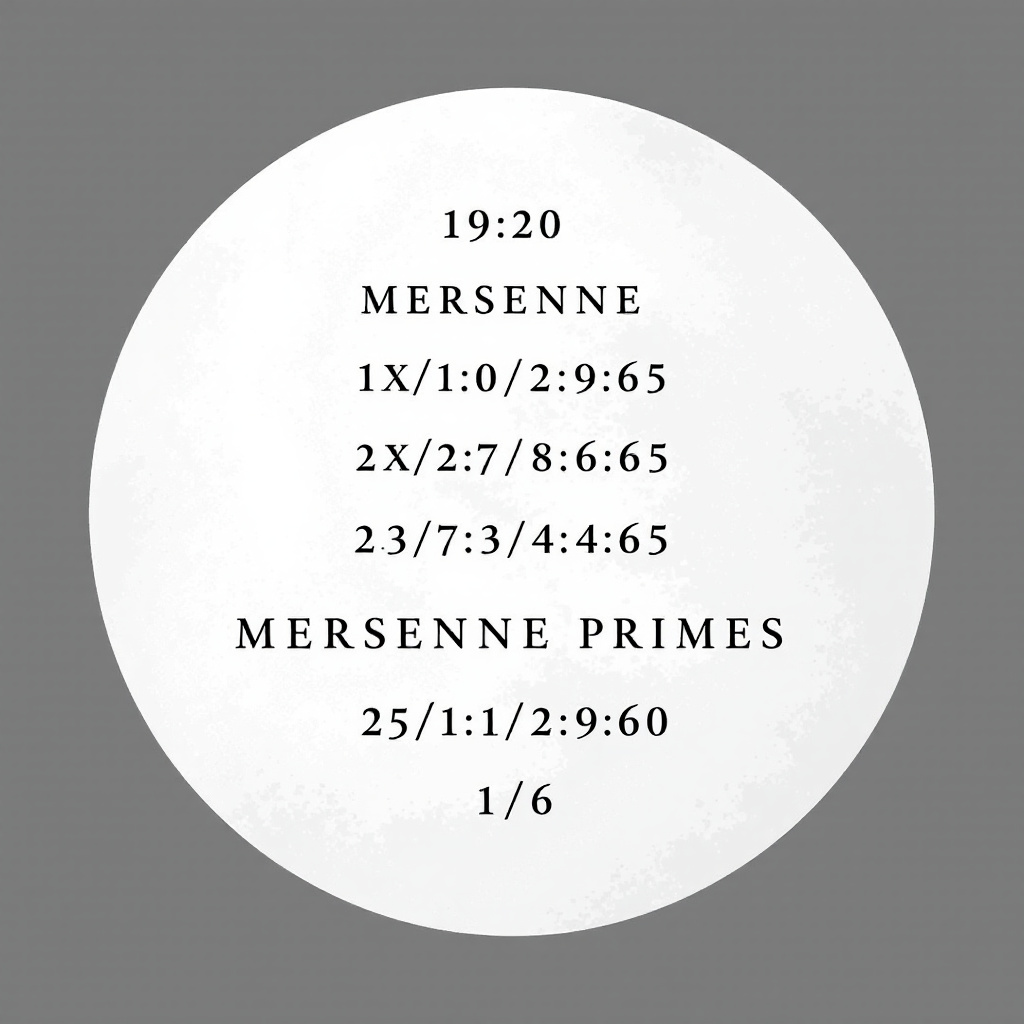 Mersenne primes