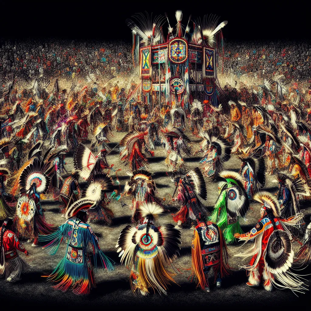 Native American powwows