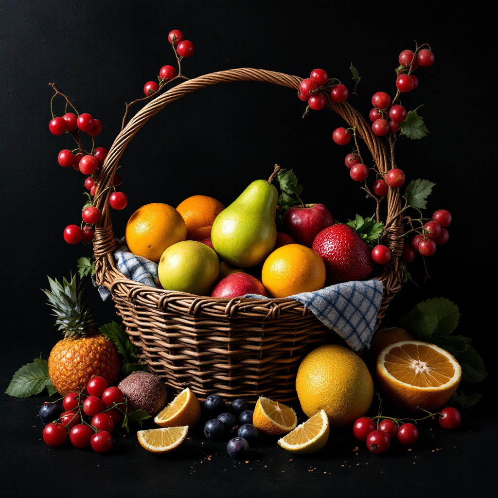 fruits in a basket