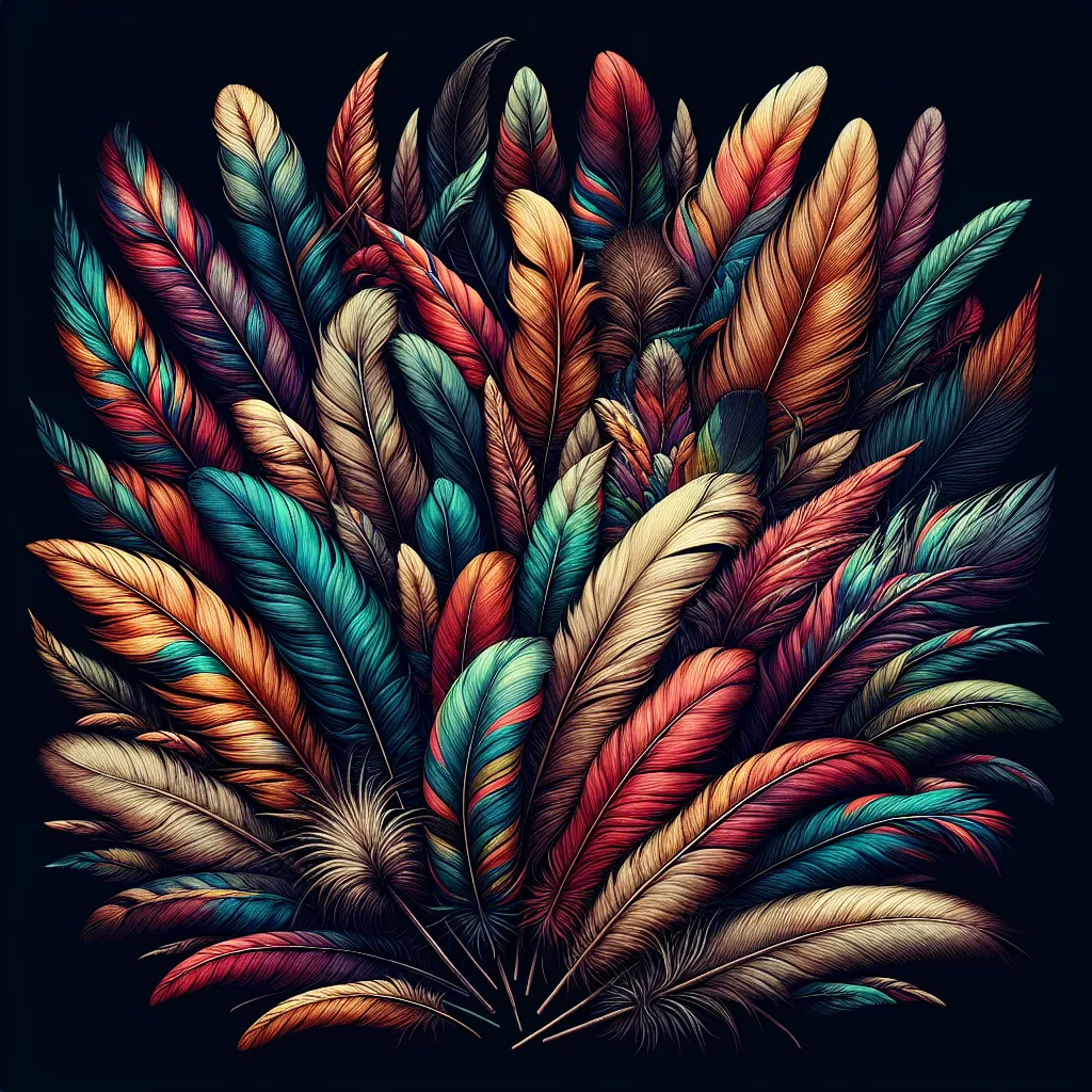 feathers