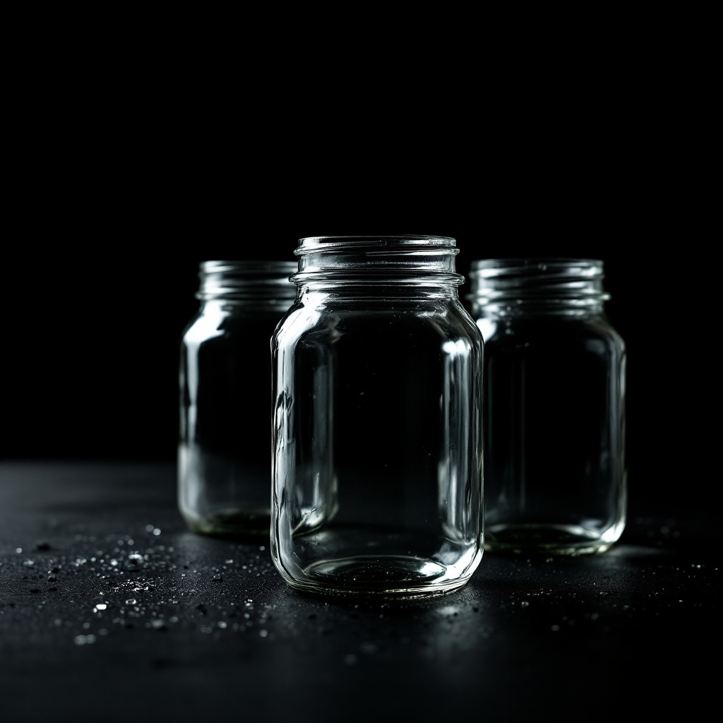 glass jars