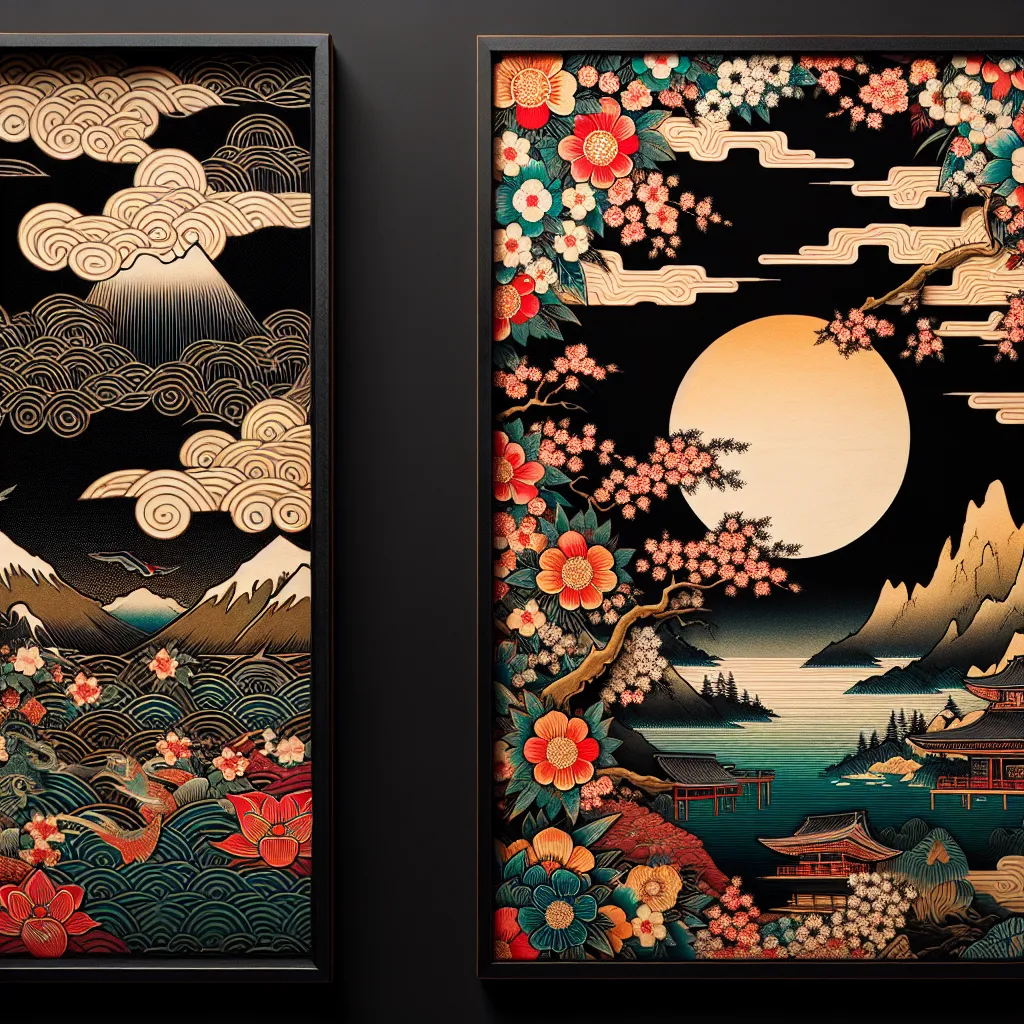 Japanese woodblock prints