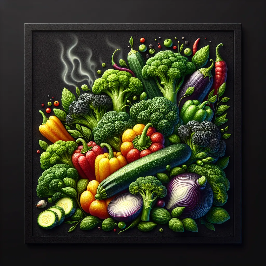 steamed vegetables