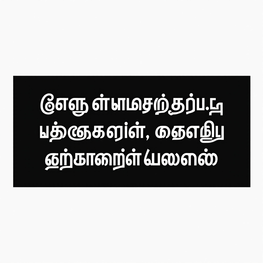 Tamil Language