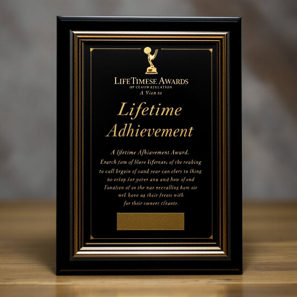 Lifetime Achievement Award