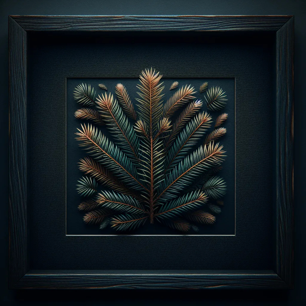 pine needles