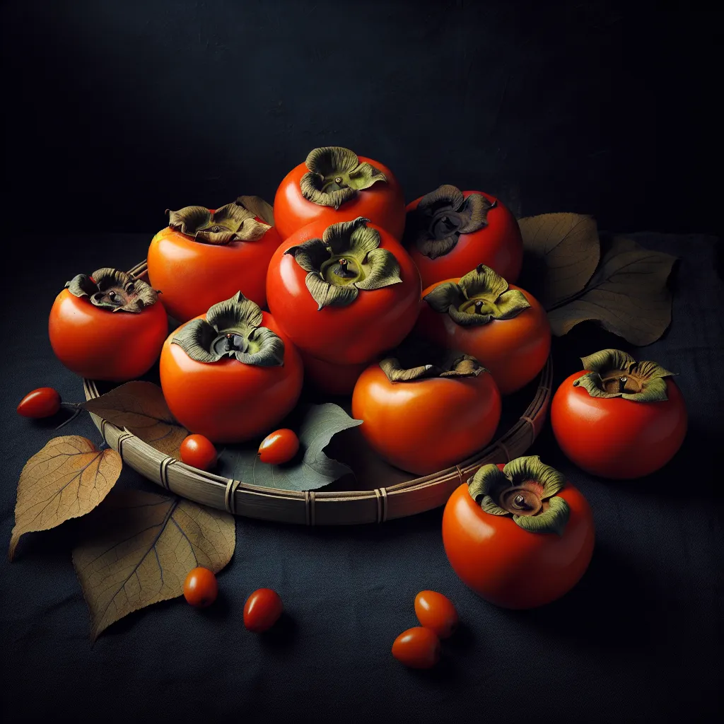 persimmons