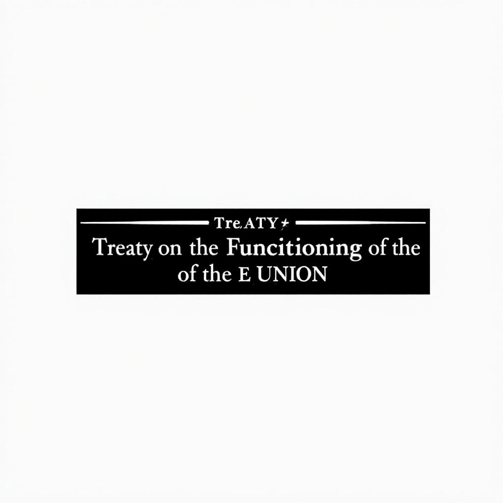 Treaty on the Functioning of the European Union