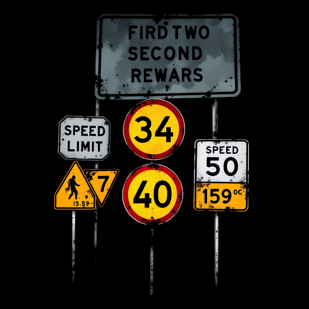 speed limit signs