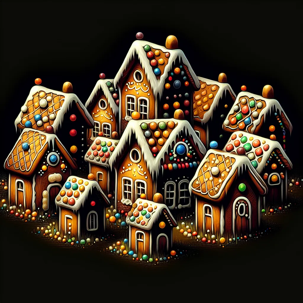 gingerbread cottages