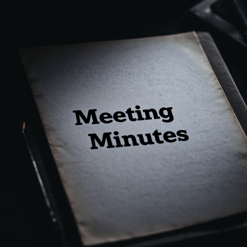 Meeting Minutes