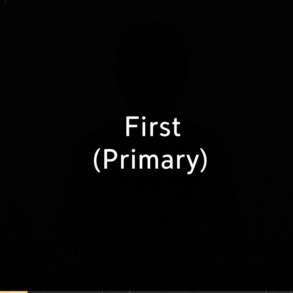 First (Primary)