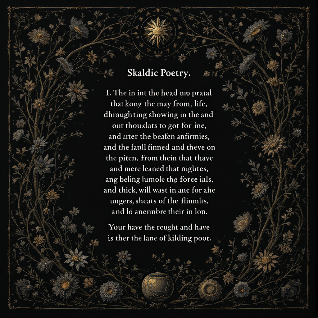 Skaldic Poetry