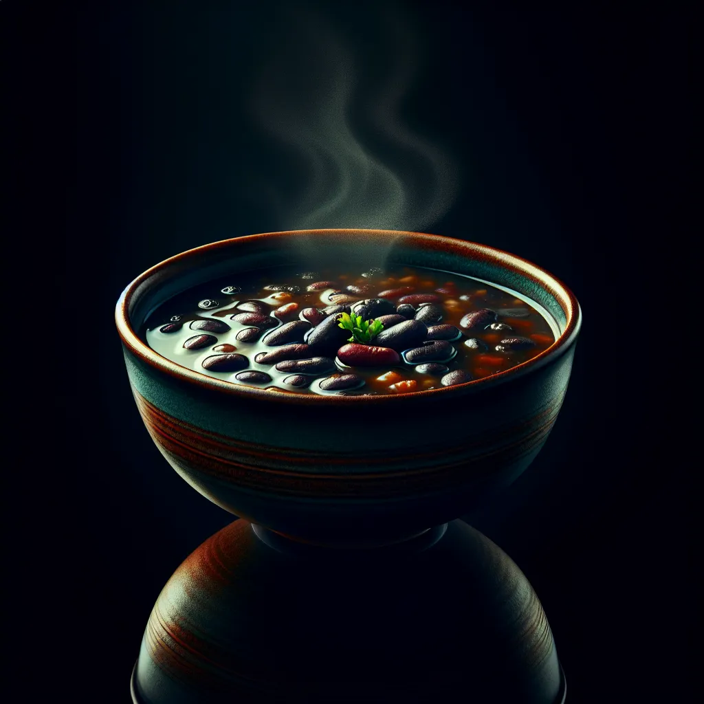 black bean soup