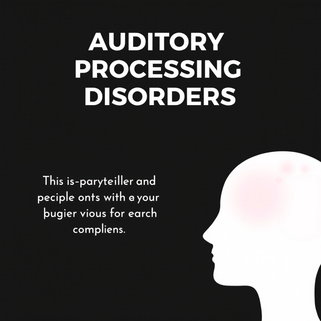 Auditory Processing Disorders