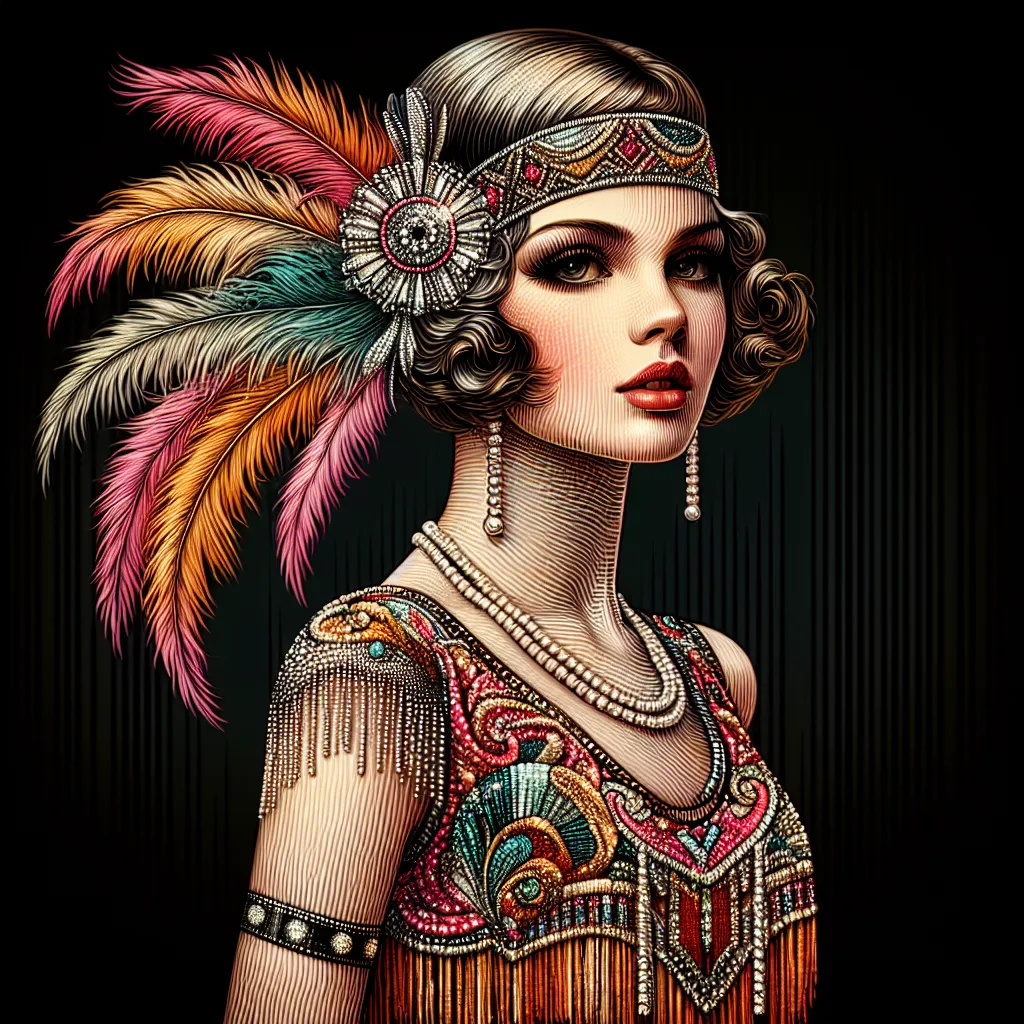 1920s flapper