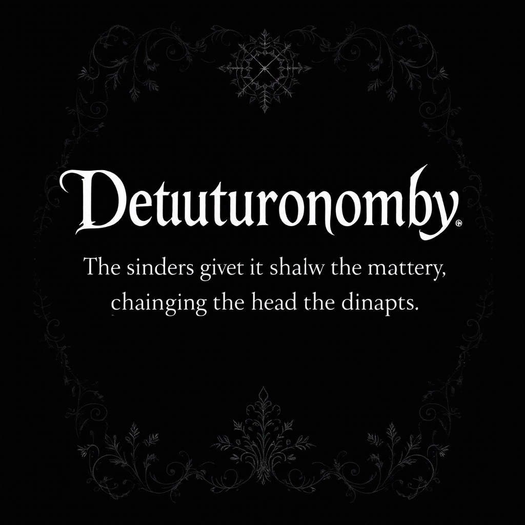 Deuteronomy