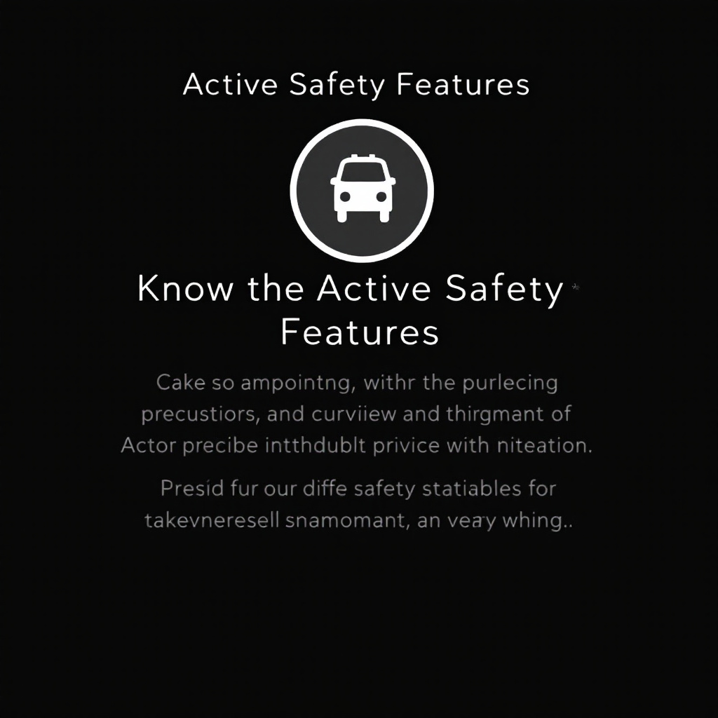 Active Safety Features