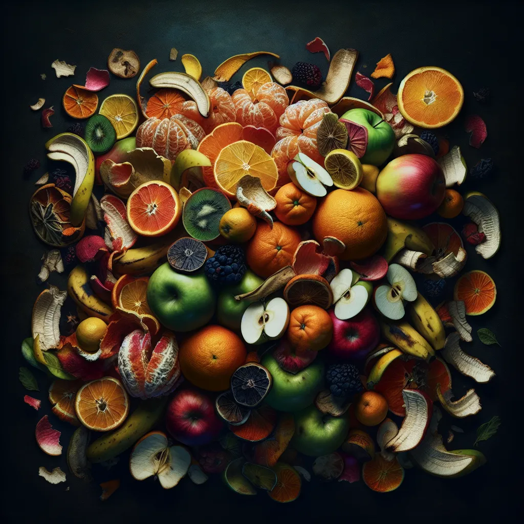 fruit scraps