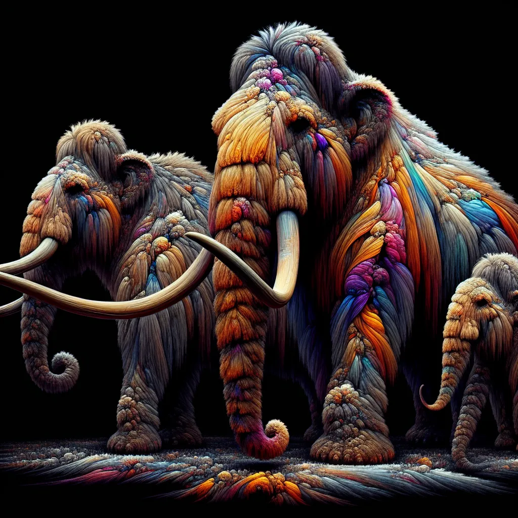 woolly mammoths