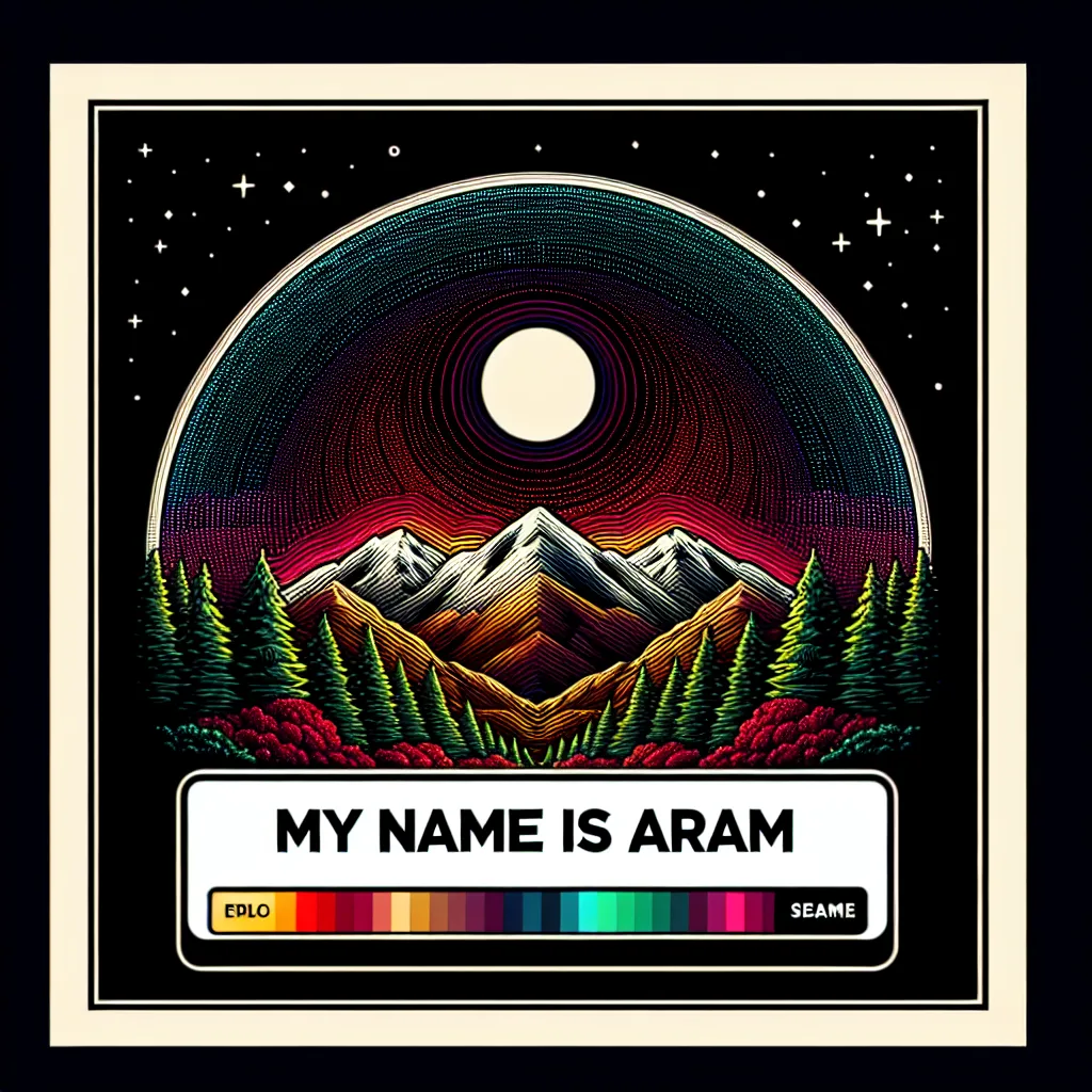 My Name Is Aram