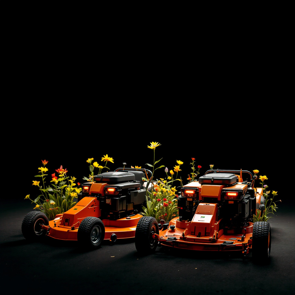 push mowers