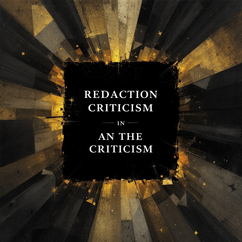 Redaction Criticism