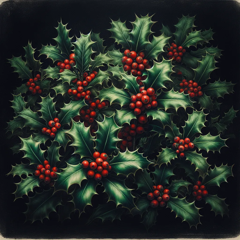 holly bushes