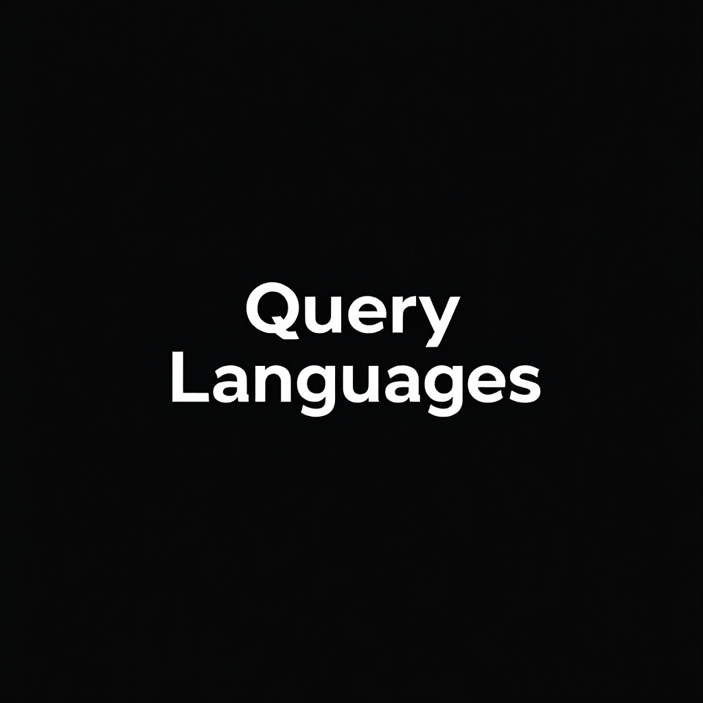 Query Languages