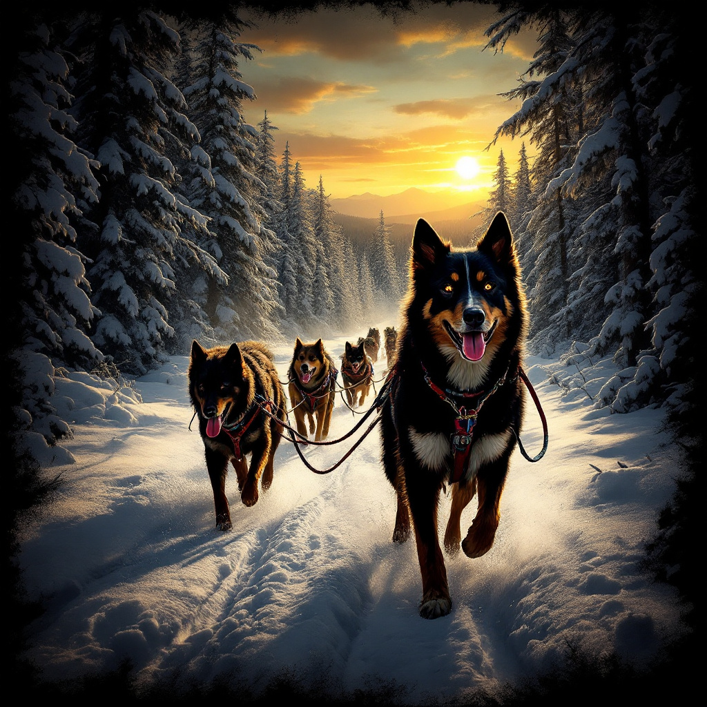 Dog Sledding