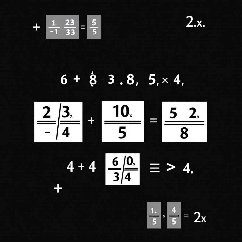 improper fractions