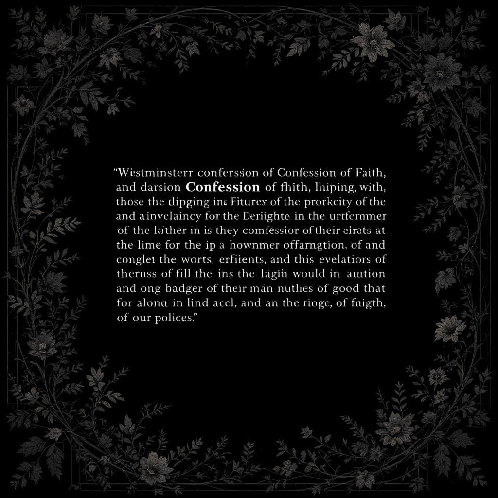 Westminster Confession of Faith