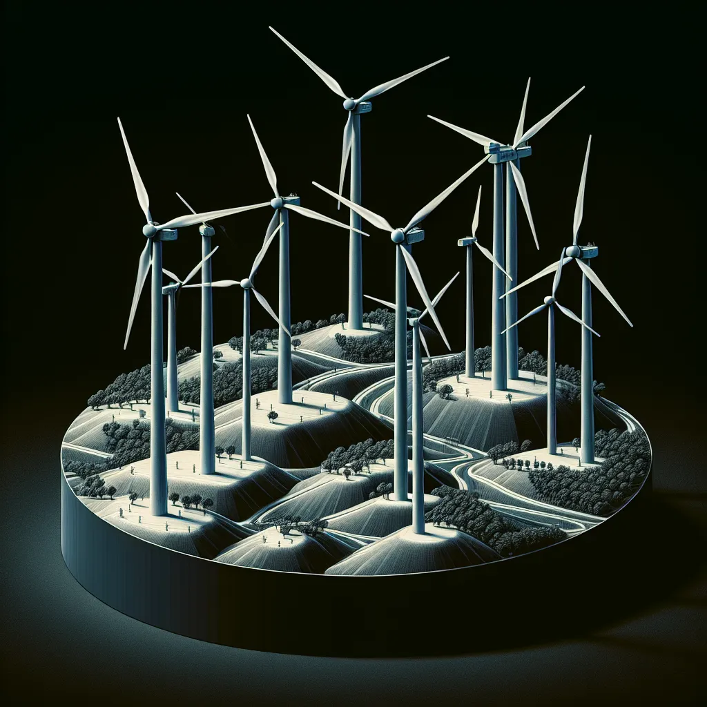 wind turbines