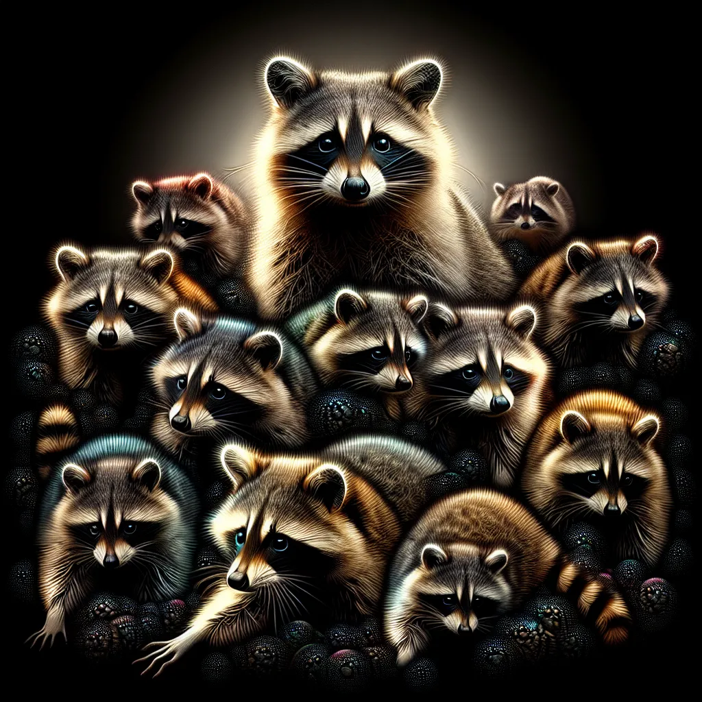 raccoons